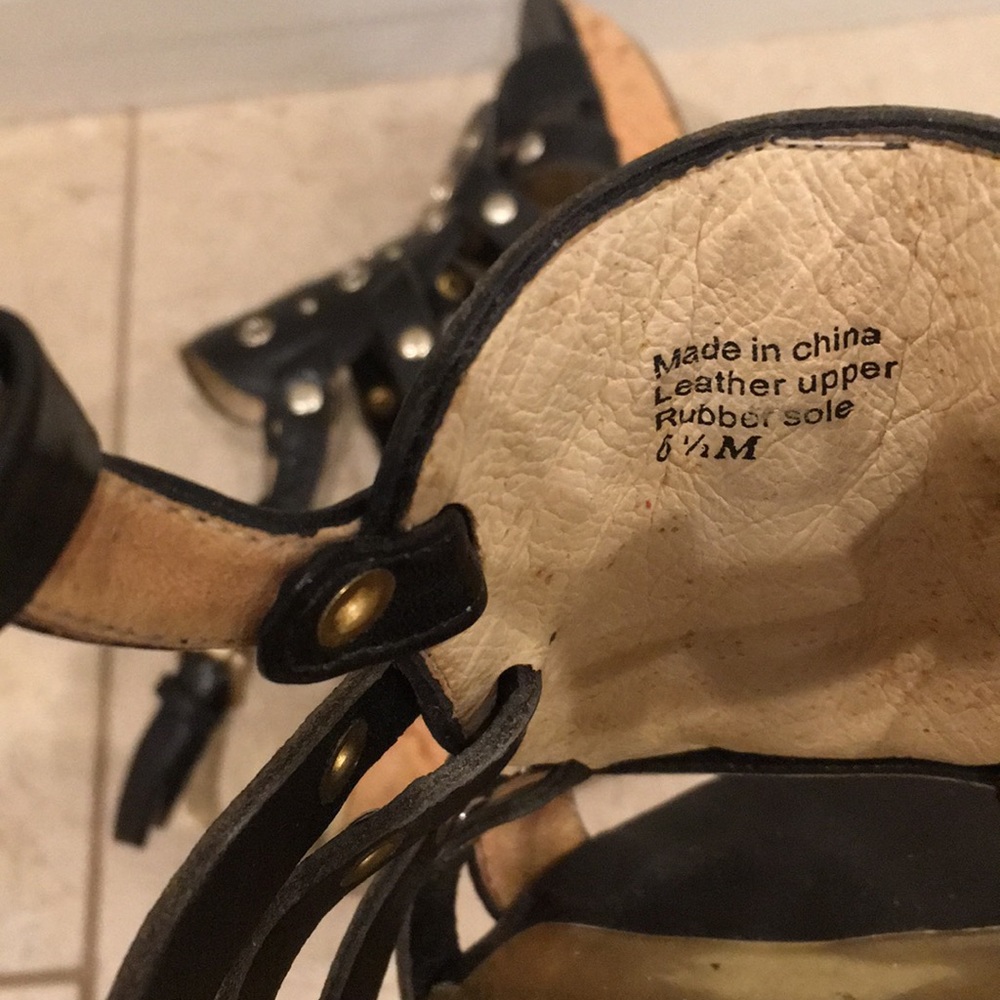 Michael Kors Laci platform studded rivet sandals 6.5 - Picture 8 of 11